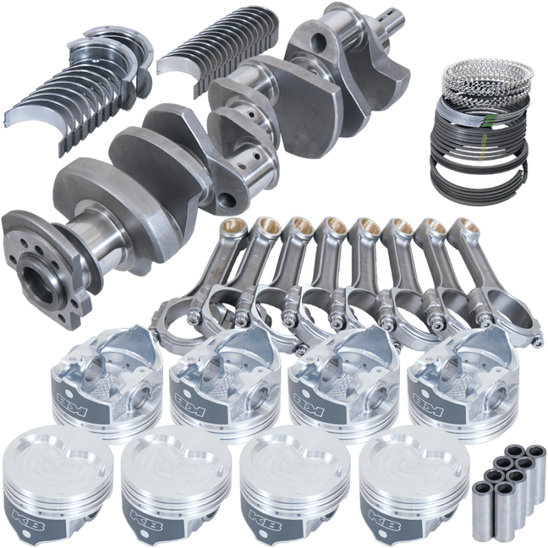 Eagle — Eagle Chevy 400 3.750in Crank 5.700in I-Beam Rods -30cc 4.125in Pistons Rotating Assembly
Street & Strip Assy - view 1