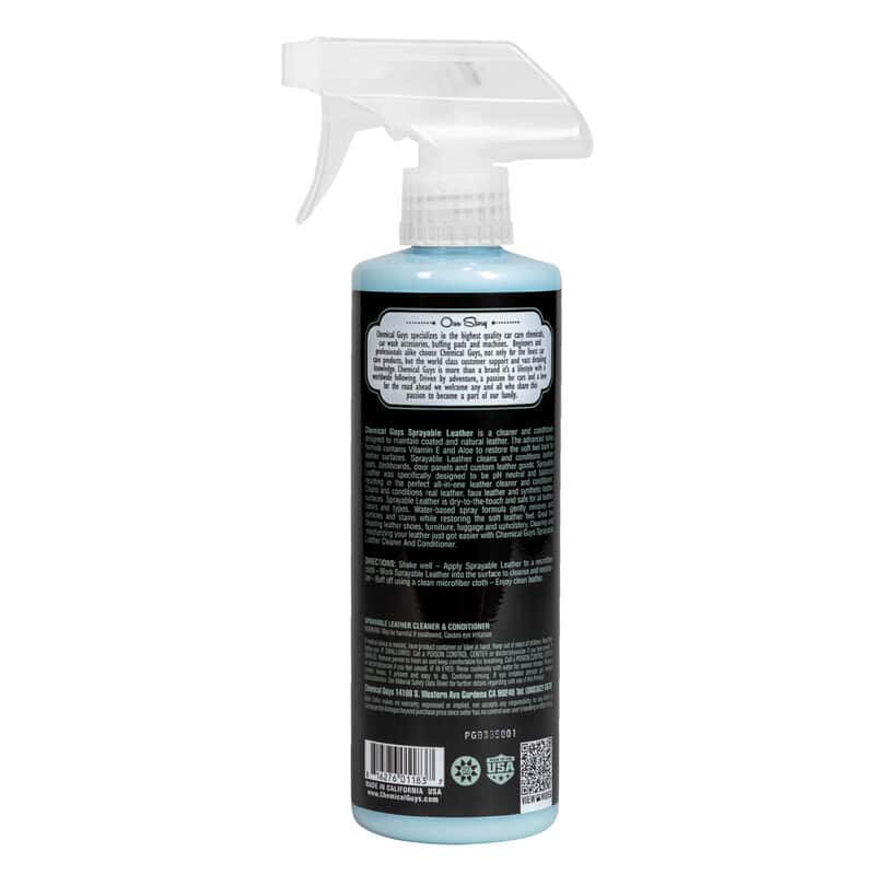 Chemical Guys — Chemical Guys Sprayable Leather Cleaner & Conditioner In One - 16oz - view 2