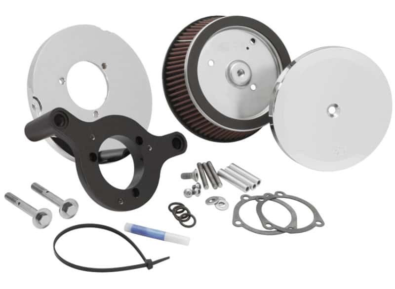 K&N Engineering — K&N  Harley-Davidson Dyna Wide Glide 103 CI Street Metal Intake System-Hammer
Air Intake System - view 6