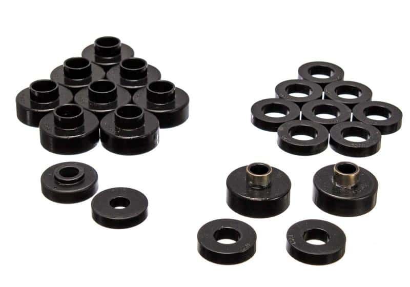 Energy Suspension — Energy Suspension CJ5-7 Body Mounts - Black
BodyMntBshKt - view 4