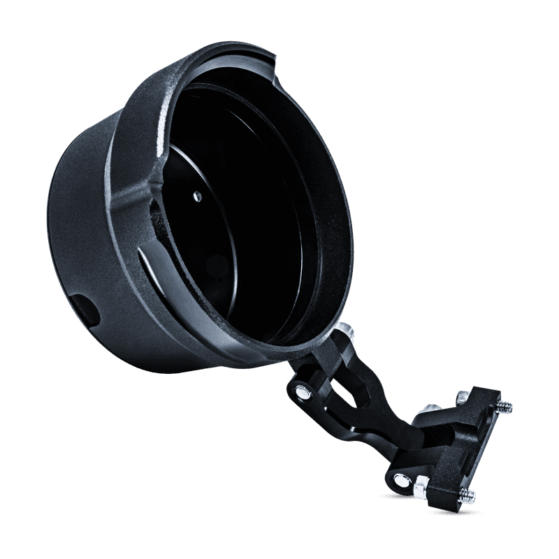 Performance Machine — Performance Machine Round Gauge Relocation Kit - Black Ops - view 1