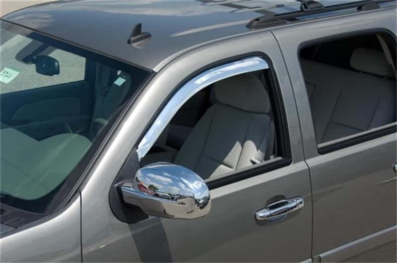 Putco — Putco 14-14 Chevrolet Silverado HD - Crew Cab (Front Only) Element Chrome Window Visors
Side Window Vent - view 1