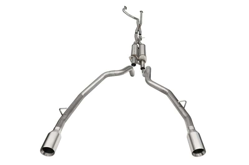 CORSA Performance — Corsa 2021-2024 Dodge Ram TRX Crew Cab Xtreme Catback Exhaust Dual Rear Satin Tip
Exhaust - view 1