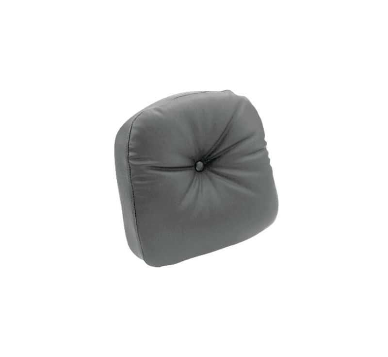 Mustang Motorcycle — Mustang Harley Medallion Style Sissy Bar Pad Pillow (9.5 inch x 9 inch) - Black - view 1