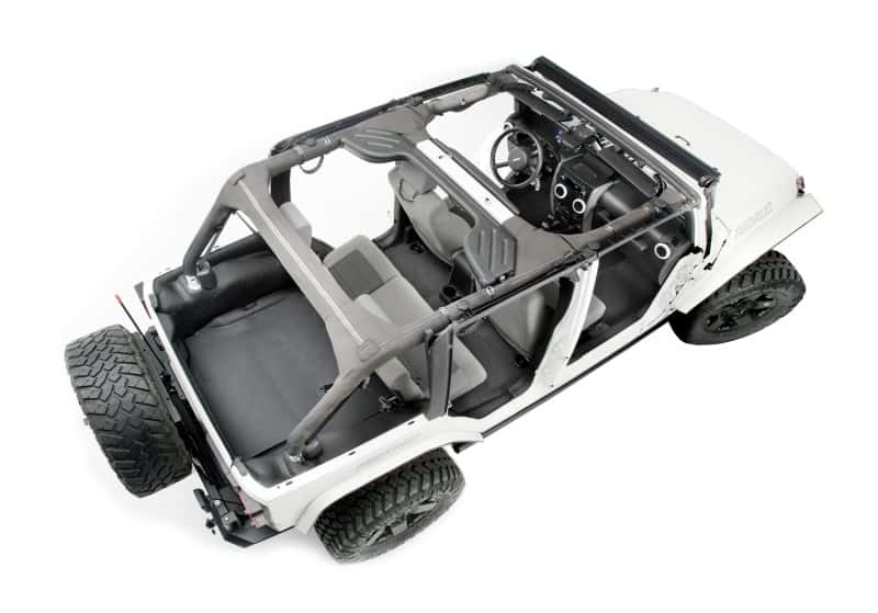 BedRug — BedRug 11-16 Jeep JK Unlimited 4Dr Rear 5pc BedTred Cargo Kit (Incl Tailgate & Tub Liner) - view 4