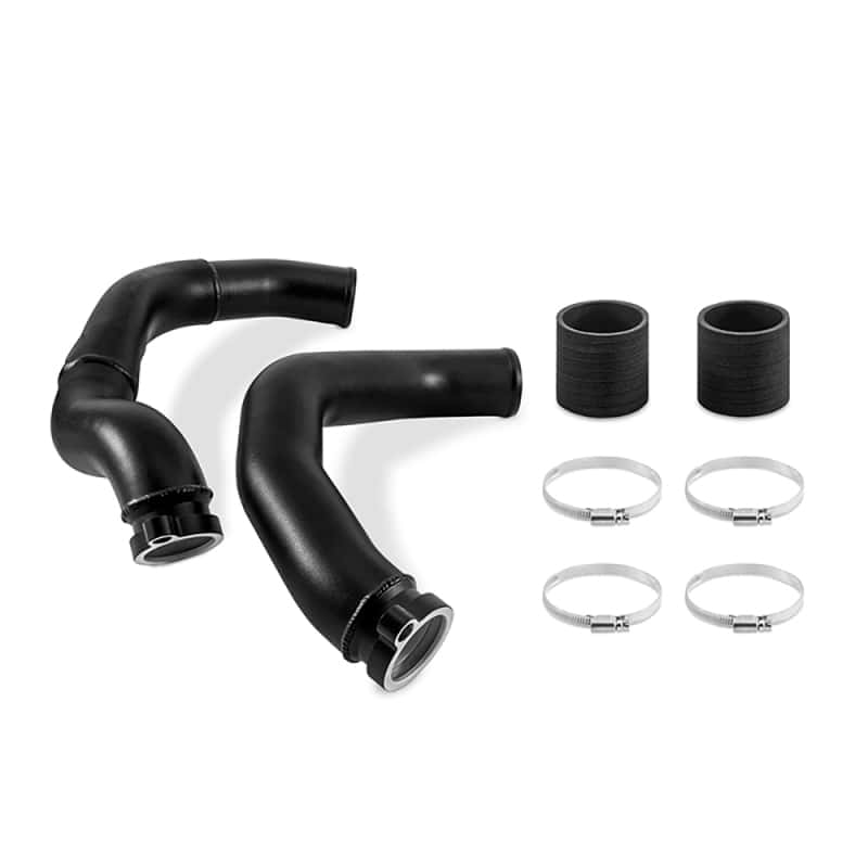 Mishimoto — Mishimoto 2015+ BMW F8X M3/M4 Charge Pipe Kit - Wrinkle Black
Turbo Intercool Pipe - view 2