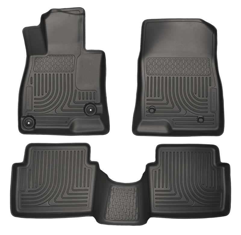 Husky Liners — Husky Liners WeatherBeater 14 Mazda 3 Hatch&Sedan Front & Second Row Black Floor Liners
Floor Liners - view 2