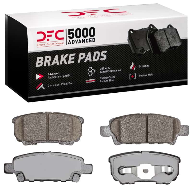 DFC — DFC 04-17 Chrysler Sebring Rear 5000 Advanced Ceramic Brake Pads
DFC Brake Pad Set - view 1