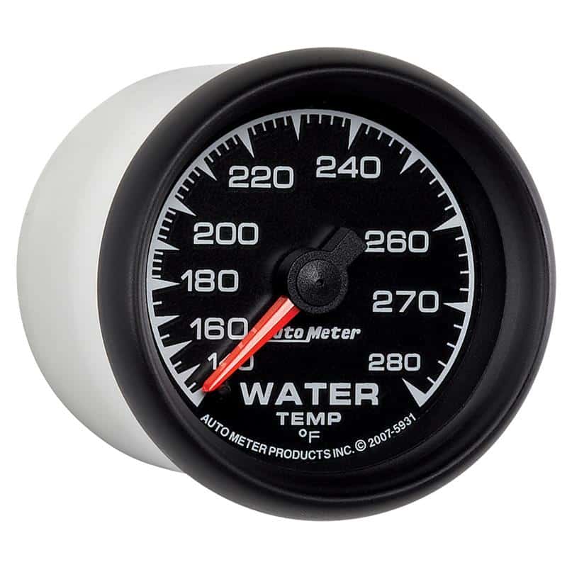 AutoMeter — Autometer ES 52mm 140-280 Deg F Mechanical Water Temperature Gauge
GA 2" WTMP 280F M ES - view 4