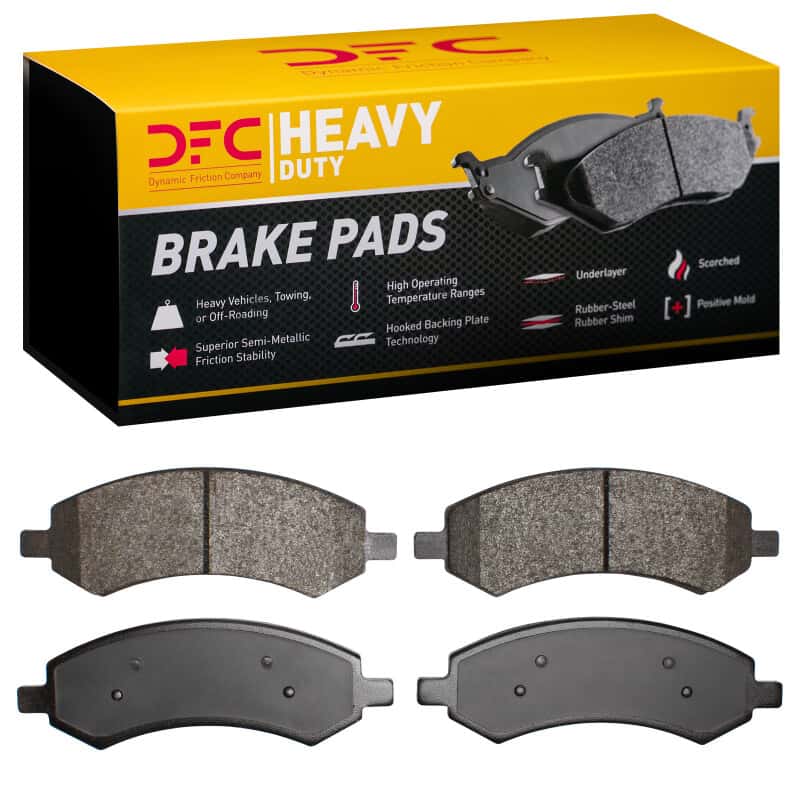 DFC — DFC 05-24 Chrysler Aspen Front Heavy Duty Pads - Semi Metallic
DFC Brake Pad Set - view 1