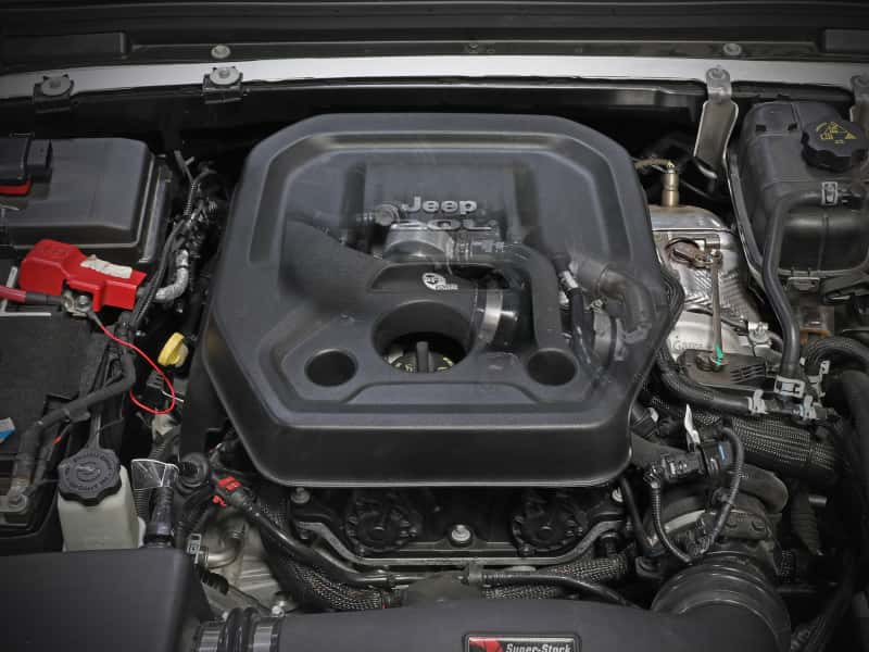 aFe — aFe BladeRunner 2 1/2in Intercooler Hot Side Charge Pipe 18-21 Jeep Wrangler JL L4-2.0L (t) - Black
Hot Charge Pipe - view 9