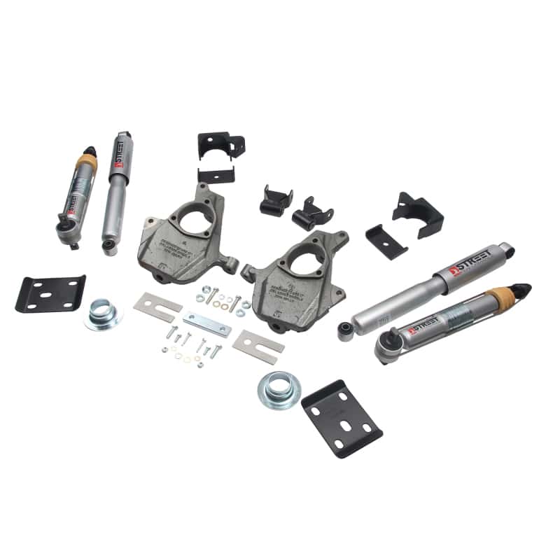 Belltech — Belltech LOWERING KIT 16.5-17 Chevy Silverado All Cab 2W 3-4F/ 7R
LOWERING KIT - view 4