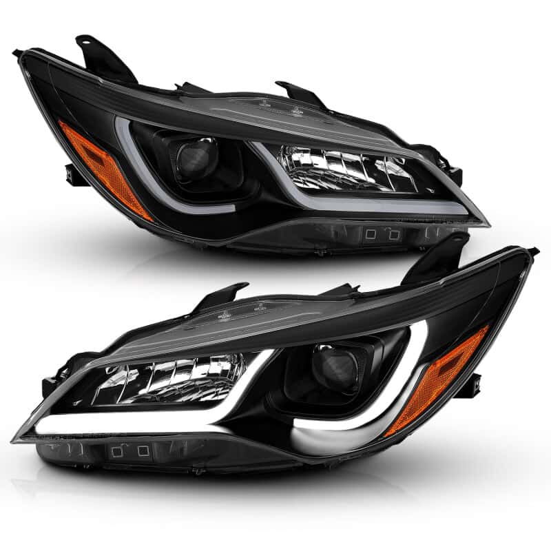 ANZO — ANZO Projector Headlights With Plank Style Design Black w/Amber 15-16 Toyota Camry (4DR)
Head Light Set
HdLtSet - view 2