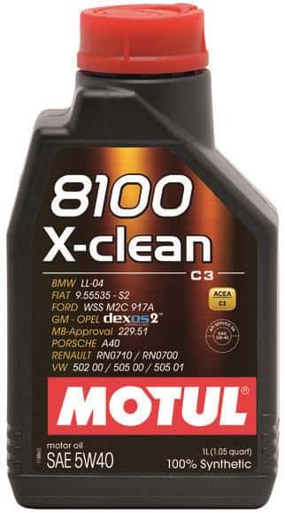Motul — Motul 1L Synthetic Engine Oil 8100 5W40 X-CLEAN C3 -505 01-502 00-505 00-LL04 - view 4