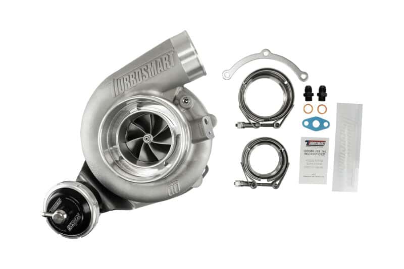 Turbosmart — Turbosmart Water Cooled 6262 V-Band Inlet/Outlet A/R 0.82 IWG75 Wastegate TS-2 Turbocharger
Turbocharger - view 11