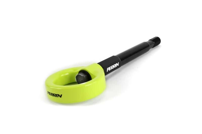 Perrin Performance — PERRIN 22-25 Toyota GR86 Tow Hook Kit (Front) - Neon Yellow - view 1