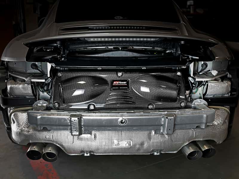 aFe — aFe Black Series Cold Air Intake 12-15 Porsche Carrera/Carrera S 3.4L/3.8L
Black Series Intake - view 9