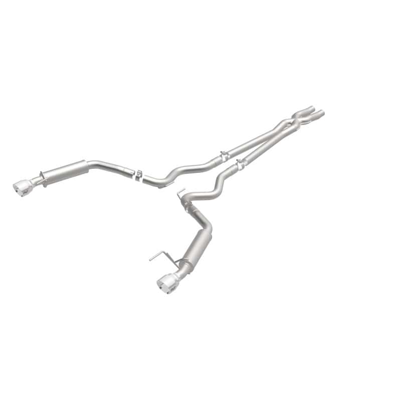 Magnaflow — MagnaFlow Cat Back, SS, 2.5in, Competition, Dual Split Polished 4.5in Tips 2015 Ford Mustang V6 3.7L
Cat-Back - view 25