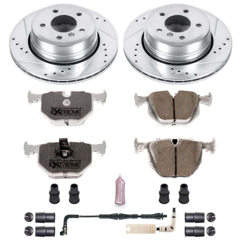 PowerStop — Power Stop 06-07 BMW 525xi Rear Z26 Street Warrior Brake Kit - view 1