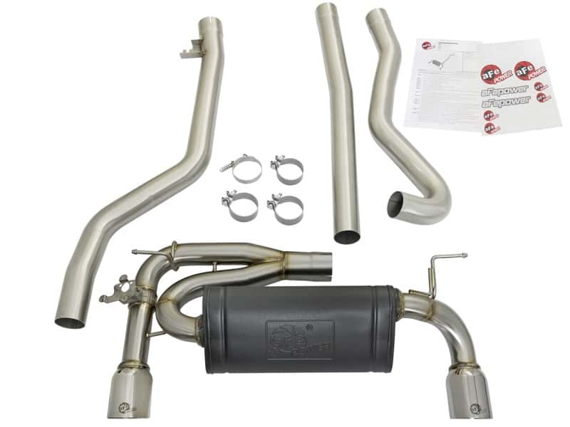 aFe — aFe POWER MACH Force-Xp 16-17 BMW 340i/340ix/ 3.0L 304 SS Cat-Back Exhaust System
Cat-Back Exhaust - view 7