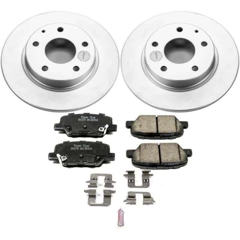 PowerStop — Power Stop 14-16 Mazda 3 Rear Z17 Evolution Geomet Coated Brake Kit - view 1