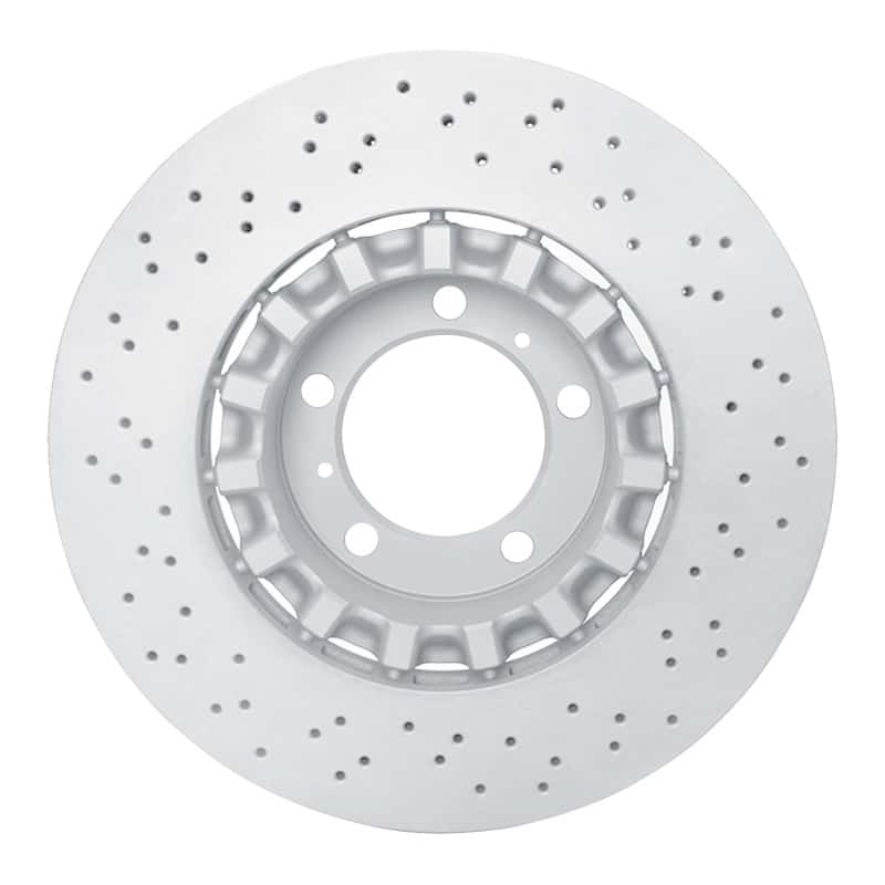 DFC — DFC 17-23 Porsche 718 Boxster Right Front Drilled Hi-Carbon Alloy Geomet Coated Rotor
DFC Brake Rotor - view 5