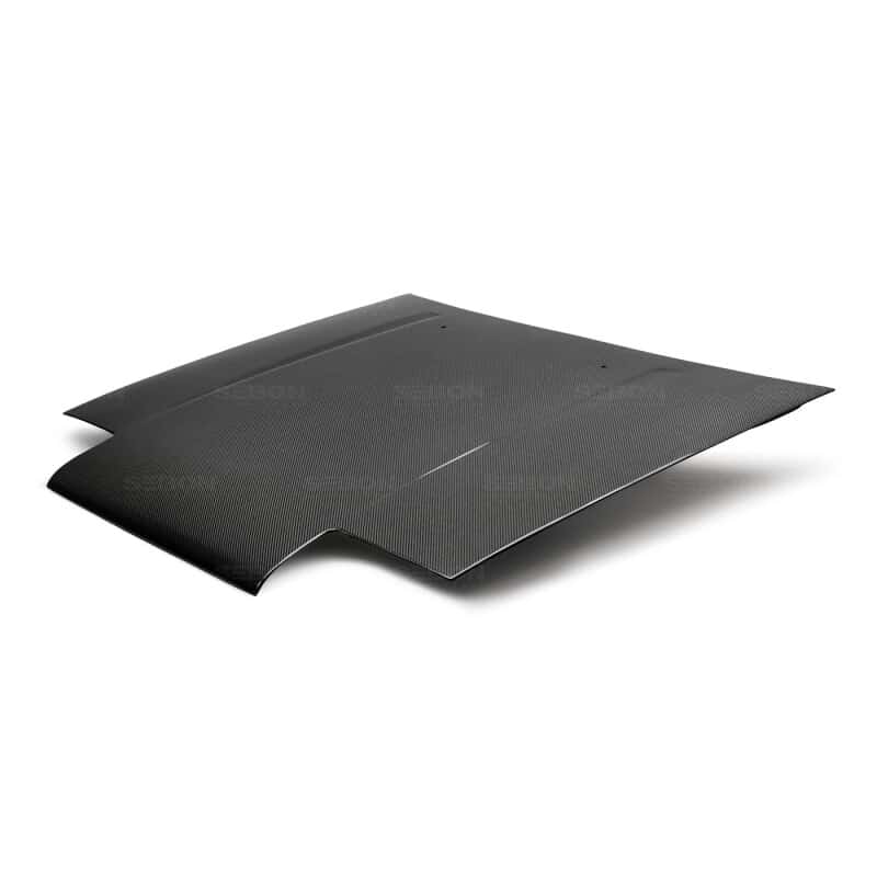 Seibon — Seibon 84-87 Toyota Corolla (AE86) OEM Carbon Fiber Hood - view 4