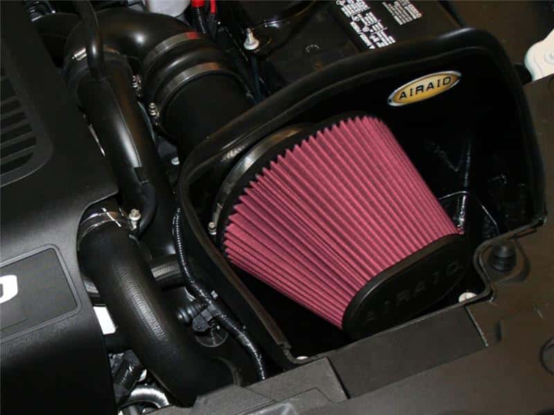Airaid — Airaid 10-13 Ford Taurus SHO/Flex 3.5L Turbo MXP Intake System w/ Tube (Oiled / Red Media)
Performance Air Inta
Air Intake System - view 5