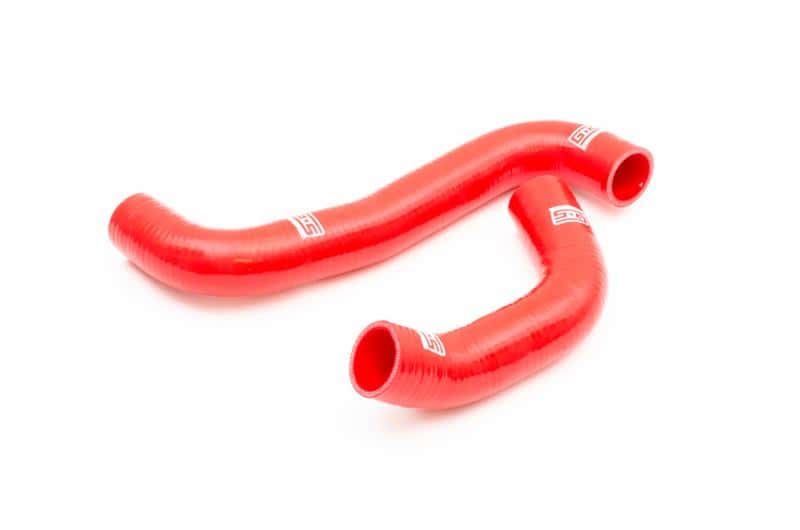 GrimmSpeed — GrimmSpeed 08-14 Subaru WRX / 08-17 Subaru STi / 09-13 Subaru Forester XT Radiator Hose Kit - Red - view 1
