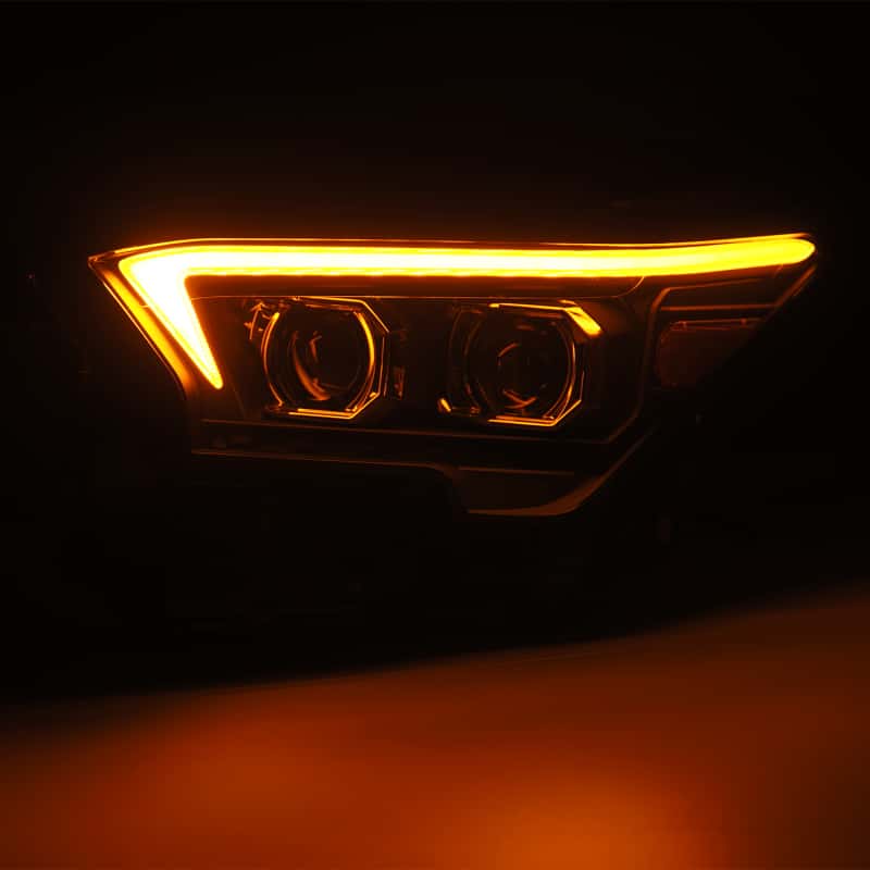 AlphaRex — AlphaRex 23-24 Toyota Tacoma LUXX-Series LED Proj Headlights Blk w/Actv Light & Seq. Sig + DRL
Projector Headlights - view 4