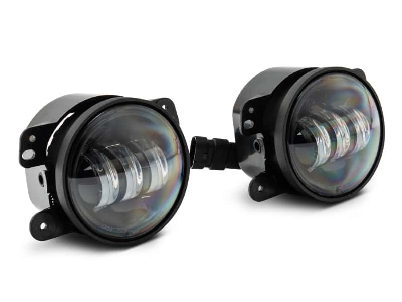 Raxiom — Raxiom 07-22 Jeep Wrangler JK/JL Axial Series Tri-Bar LED Fog Lights- White
Lights - view 1