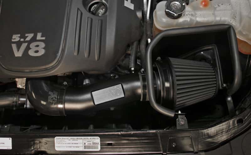 K&N Engineering — K&N Dodge/Chrysler 5.7/6.1L V8 Black Performance Intake Kit
Performance Air Inta
Air Intake System - view 5