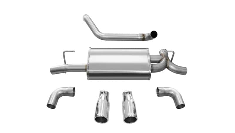 CORSA Performance — Corsa 2018-2025 Jeep Wrangler JL 2.5in Dual Rear Exit Polished Tips Sport Axle-Back Exhaust
cor21014
Exhaust - view 5