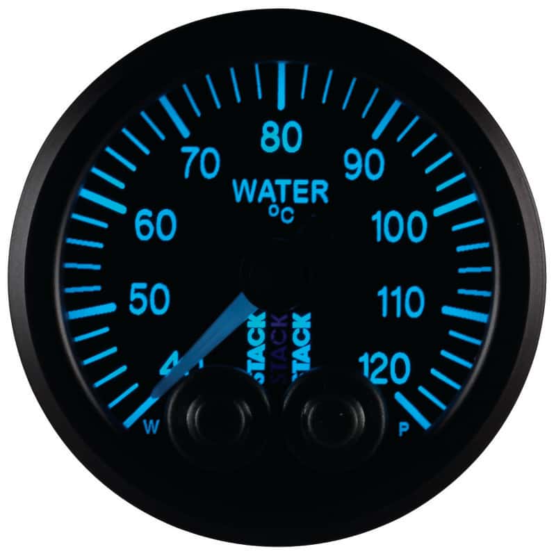 AutoMeter — Autometer Stack 52mm 40-120 Deg C 1/8in NPTF Male Pro-Control Water Temp Gauge - Black
Ga WTmp PC Blk 120C - view 6