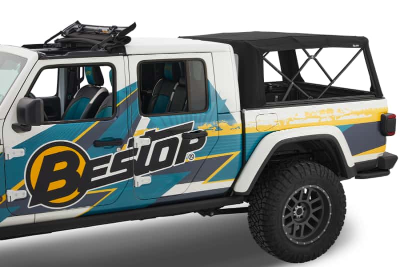 Bestop — Bestop 20-26 Jeep Gladiator For 5 Ft. Bed Supertop For Truck 2 (Black Diamond)
Supertop for Truck 2 - view 12