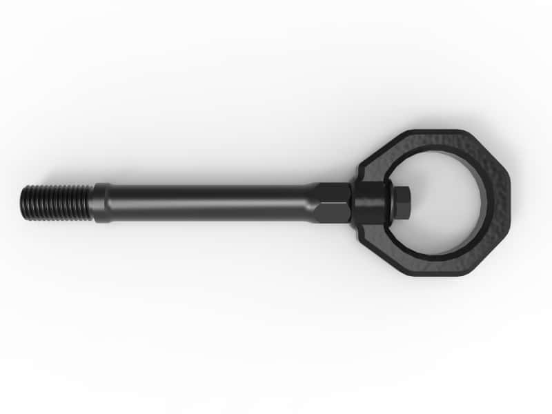 aFe — aFe 20-24 Chevrolet Corvette Control Front Tow Hook (Black)
Front Tow Hook - view 4