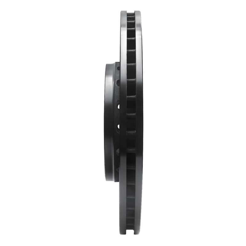 R1 Concepts — R1 14-23 Dodge Charger Front Right Drilled & Slotted Black Brake Rotor
R1 Brake Rotor Drill - view 3