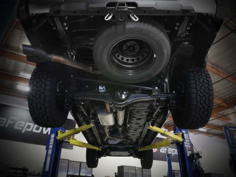 aFe — aFe 2022 Toyota Tundra V6-3.5L (tt) Vulcan Series 2.5in to 3in 304 SS Cat-Back Exhaust w/ Black Tip
Cat-Back Exhaust - view 5