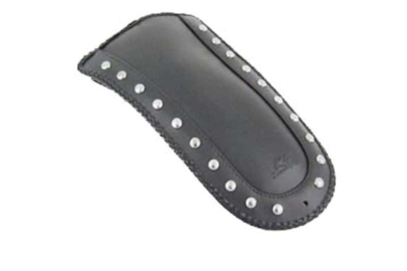 Mustang Motorcycle — Mustang 04-09 Honda VTX1300 Fender Bib w/Studs - Black - view 1