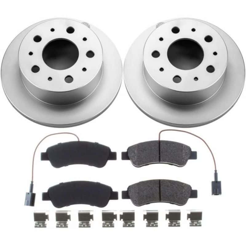 PowerStop — Power Stop 14-19 Ram ProMaster 1500 Rear Z17 Evolution Geomet Coated Brake Kit - view 1
