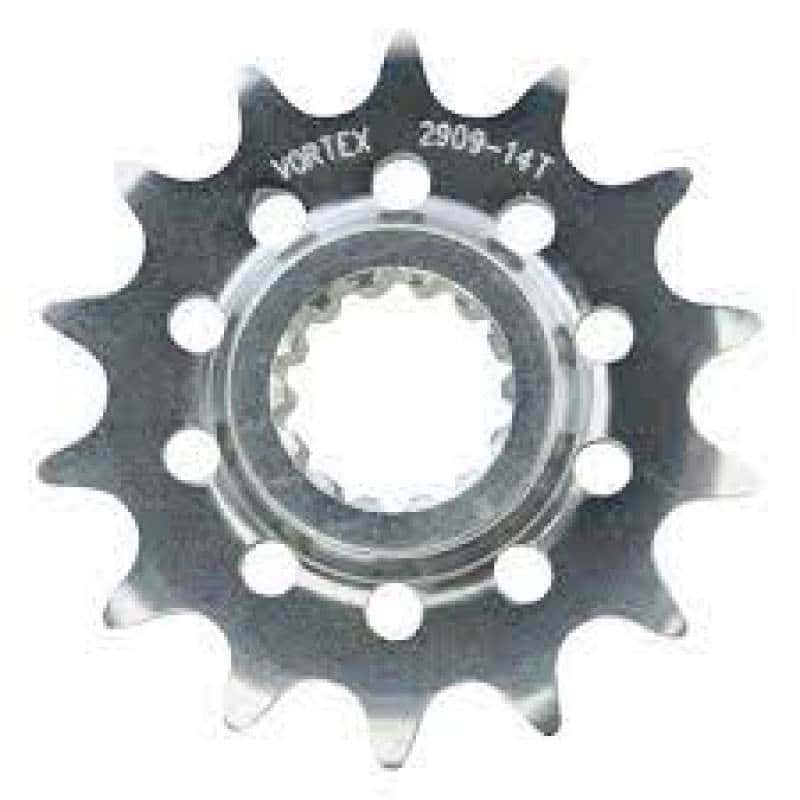 Vortex Racing — Vortex Racing Steel Front Sprocket 530 17 Tooth- Silver - view 2