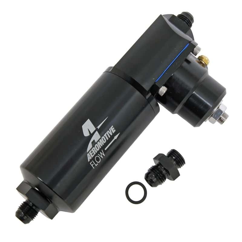 Aeromotive — Aeromotive Universal Filter Combo EFI Regulator 10 Micron AN-06 Flare
Fuel Regulator - view 2