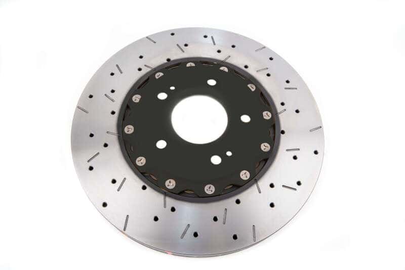 DBA — DBA 00-05 Mitsubishi Evo 5/6/7/8 / 06-08 Evo 9 Black Front Drilled & Slotted 5000 Series
5000 Series Rotor,BK
Brake Rotor - view 1