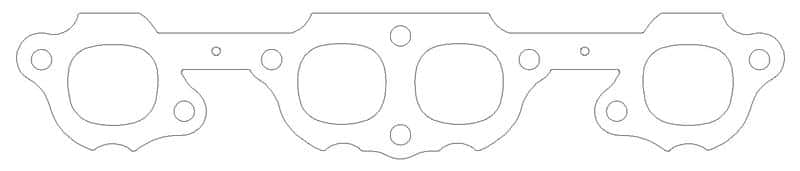 Cometic Gasket — Cometic GM SB2.2 Small Block V8 .065in MLS Exhaust Manifold Gasket Set - 1.500in x 1.600in Ports
Exhaust Gasket Set - view 1