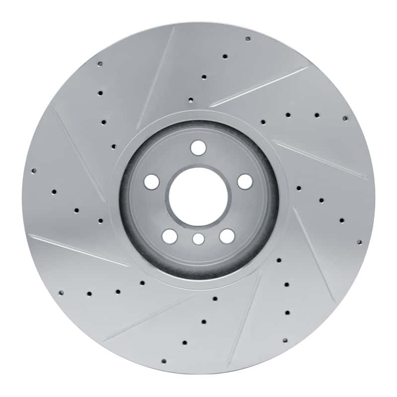 R1 Concepts — R1 16-25 BMW 840i Right Front Drilled & Slotted Silver Brake Rotor
R1 Brake Rotor Drill - view 5