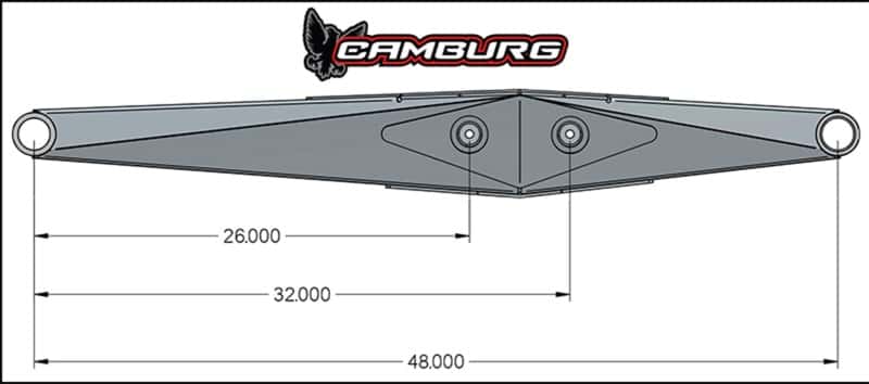 Camburg — Camburg Race Series 48in. Lower Links (pair)
Lower Links - view 2