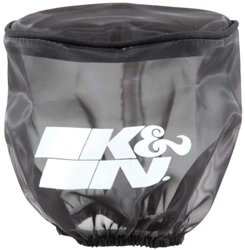 K&N Engineering — K&N Black Drycharger Round Straight Air Filter Wrap 4.5in ID x 4in H - view 1