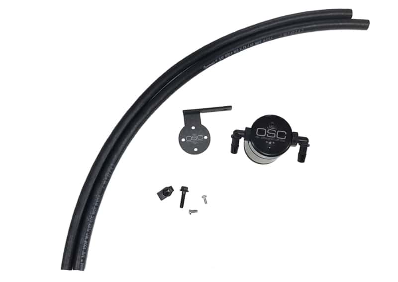 J&L — J&L 13-18 Ford Escape 2.0 EcoBoost 2.0 Oil Separator 3.0 Passenger Side - Black Anodized
Oil Separator - view 1