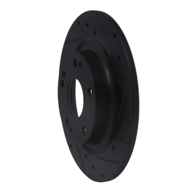 R1 Concepts — R1 17-20 Honda Civic Sedan Rear Right Drilled & Slotted Black Brake Rotor
R1 Brake Rotor Drill - view 2