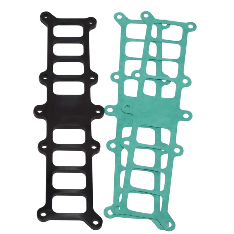 BBK — BBK 86-95 Mustang 5.0 Phenolic Manifold Spacer Kit Edelbrock Performer 3/8
Manifold Spacer
IntMnfSpcr - view 3